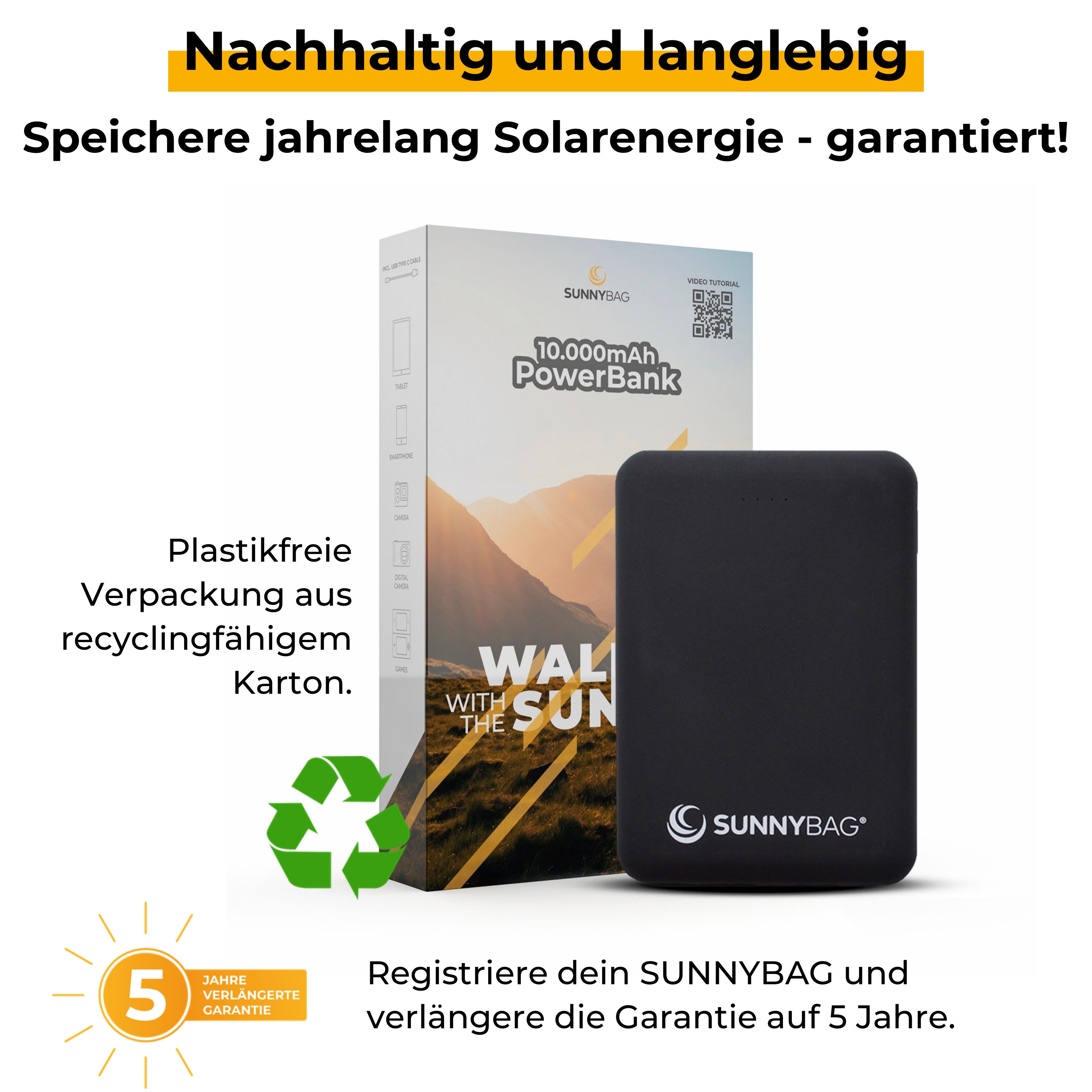 Sunnybag POWERBANK 10.000mAh Refurbished