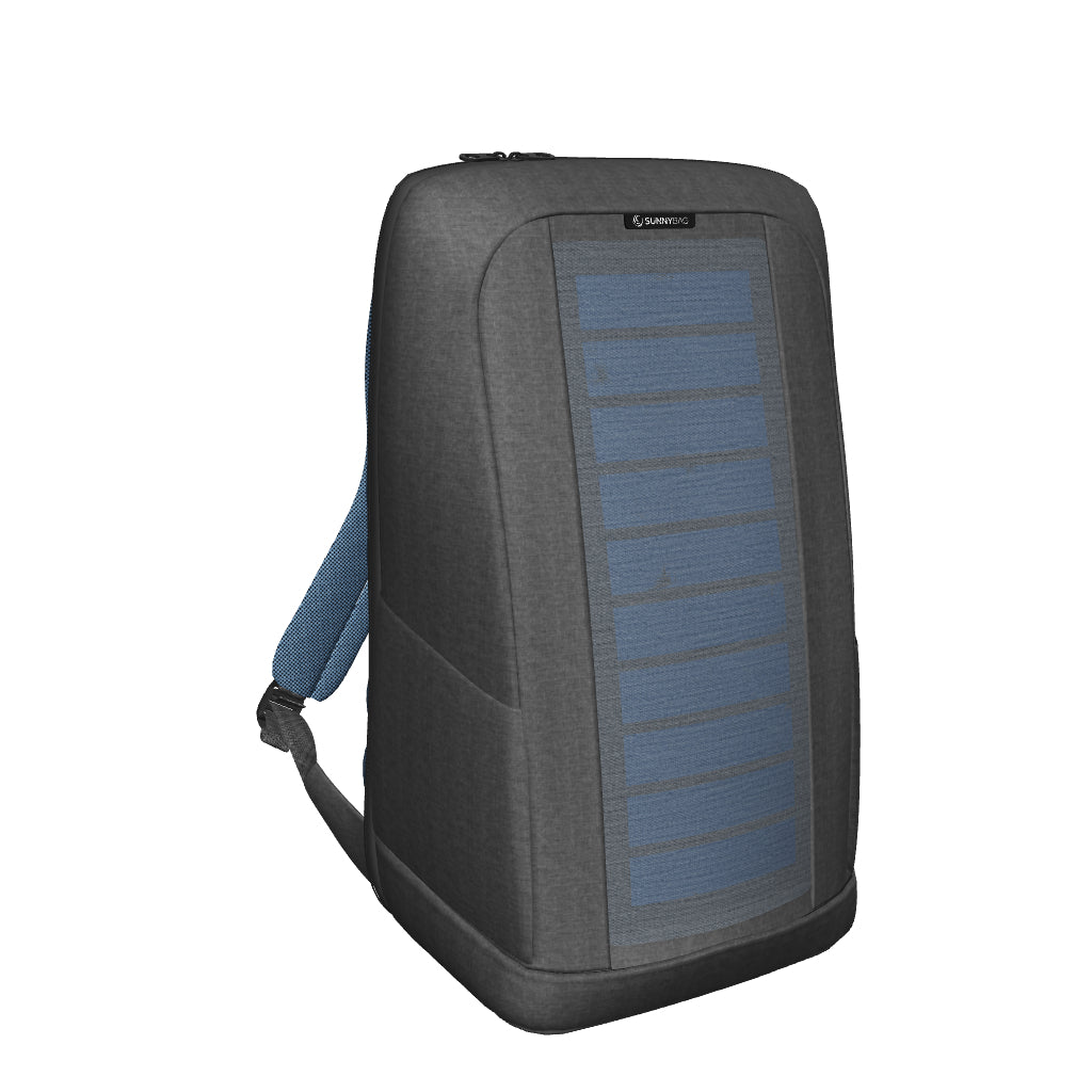 SunnyBAG ICONIC Graphite - Sac à dos 20 L avec panneau solaire 7 W